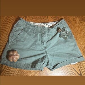 St. John's Bay Olive Jean Shorts